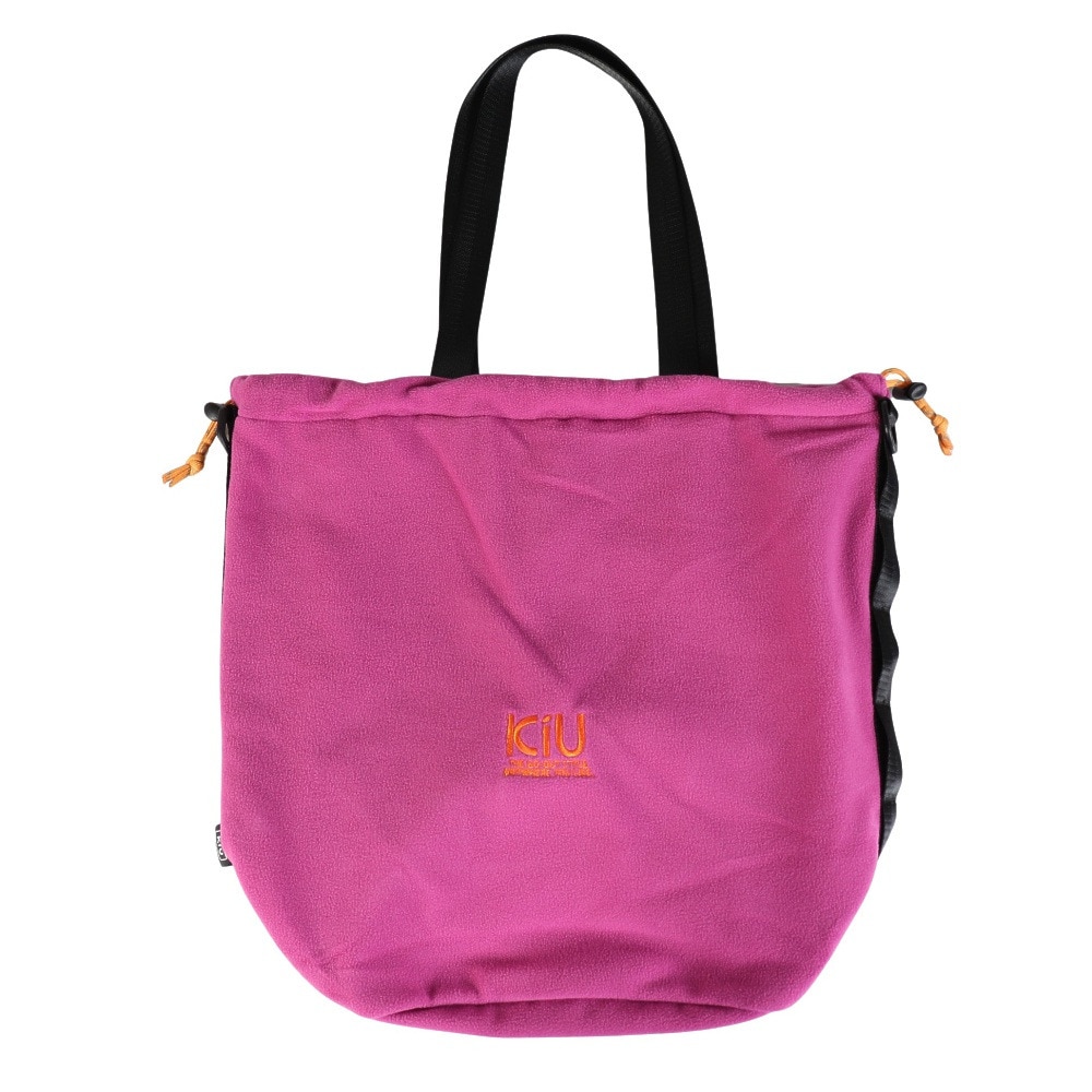 キウ（Kiu）（メンズ、レディース）フリースドローストリングバッグ L K488-952