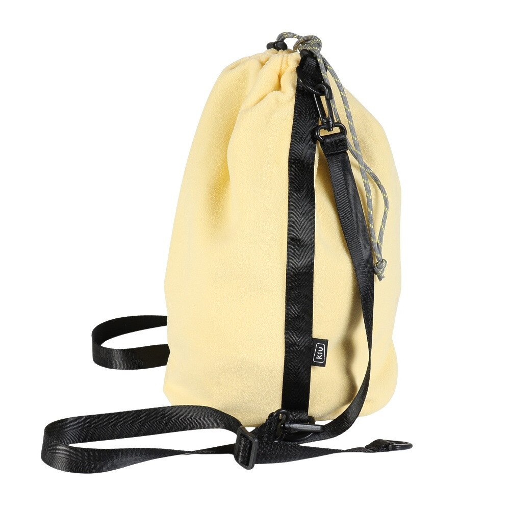 キウ（Kiu）（メンズ、レディース）フリースドローストリングバッグ L