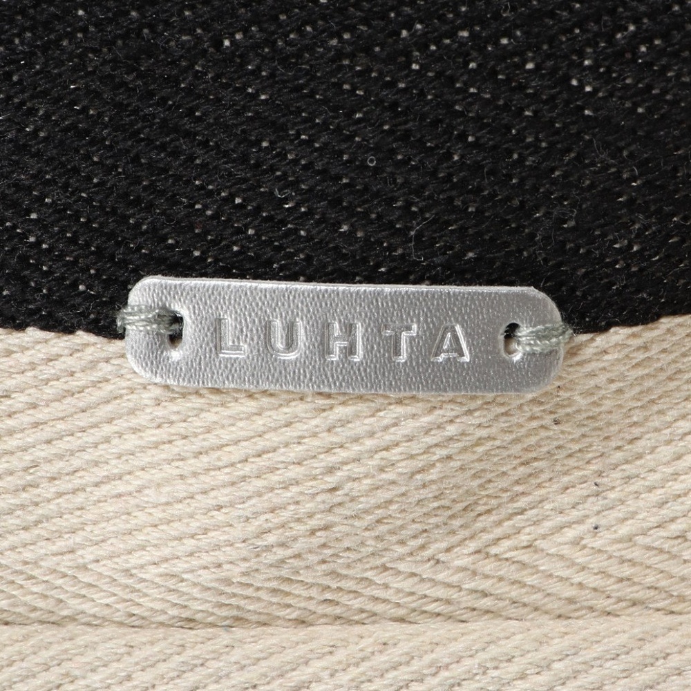 ルフタ（LUHTA）（メンズ、レディース）OHTOLA トートバッグ 333909300990 ブラック×ホワイト 手提げバッグ ユニセックス ショッピングバッグ