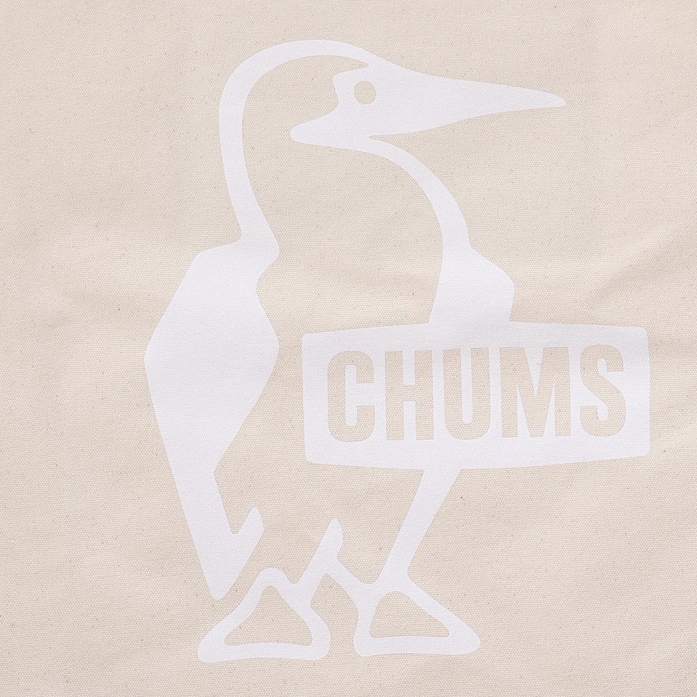 チャムス（CHUMS）（メンズ）トートバッグ ブービービッグキャンバストートバック CH60-3493-W001 ホワイト サブバッグ キャンバス A3サイズ収納