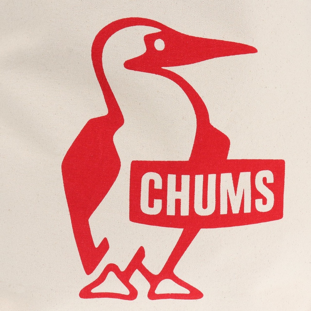 チャムス（CHUMS）（メンズ）トートバッグ ブービーキャンバストートバック CH60-3495-R001 レッド サブバッグ キャンバス マチ付 A4サイズ収納 