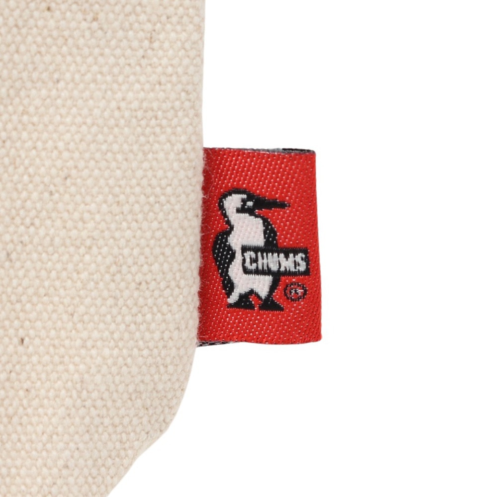 チャムス（CHUMS）（メンズ）トートバッグ ブービーキャンバストートバック CH60-3495-W001 ホワイト サブバッグ キャンバス マチ付 A4サイズ収納 