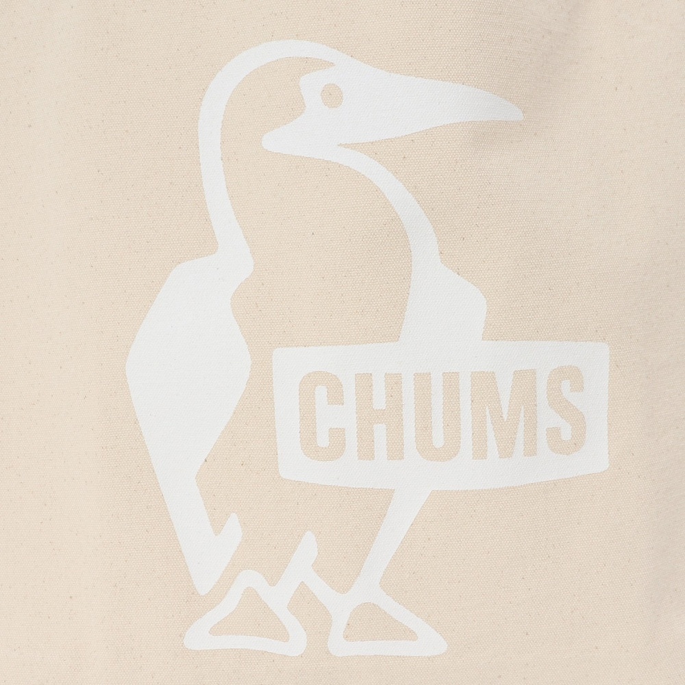チャムス（CHUMS）（メンズ）トートバッグ ブービーキャンバストートバック CH60-3495-W001 ホワイト サブバッグ キャンバス マチ付 A4サイズ収納 