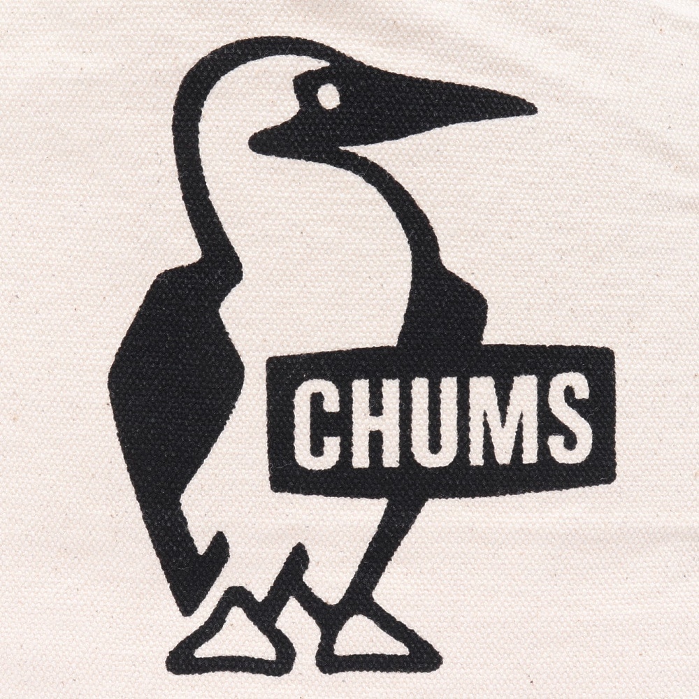 チャムス（CHUMS）（メンズ、レディース、キッズ）トートバッグ ブービーミニキャンバストート CH60-3496-K001 ホワイト×ブラック A5サイズ収納