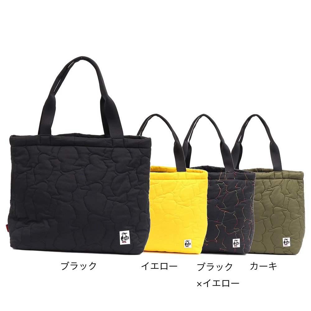 チャムス（CHUMS）（メンズ、レディース）ブービーステッチ トートバッグ CH60-3639-K042 ブラック B4サイズ収納
