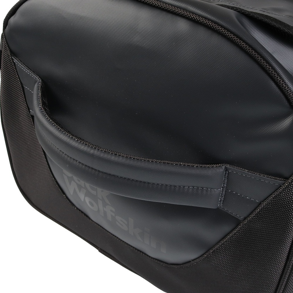 ジャックウルフスキン（JackWolfskin）（メンズ）リュック ボストンバッグ EXPEDITION TRUNK 65 2001532-6000 ブラック 65L ダッフルバッグ 撥水 耐久性