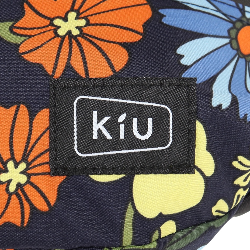 Kiu（メンズ、レディース）ウエストバッグ ウォータープルーフボディバッグ K84-169 サイケデリックフラワー