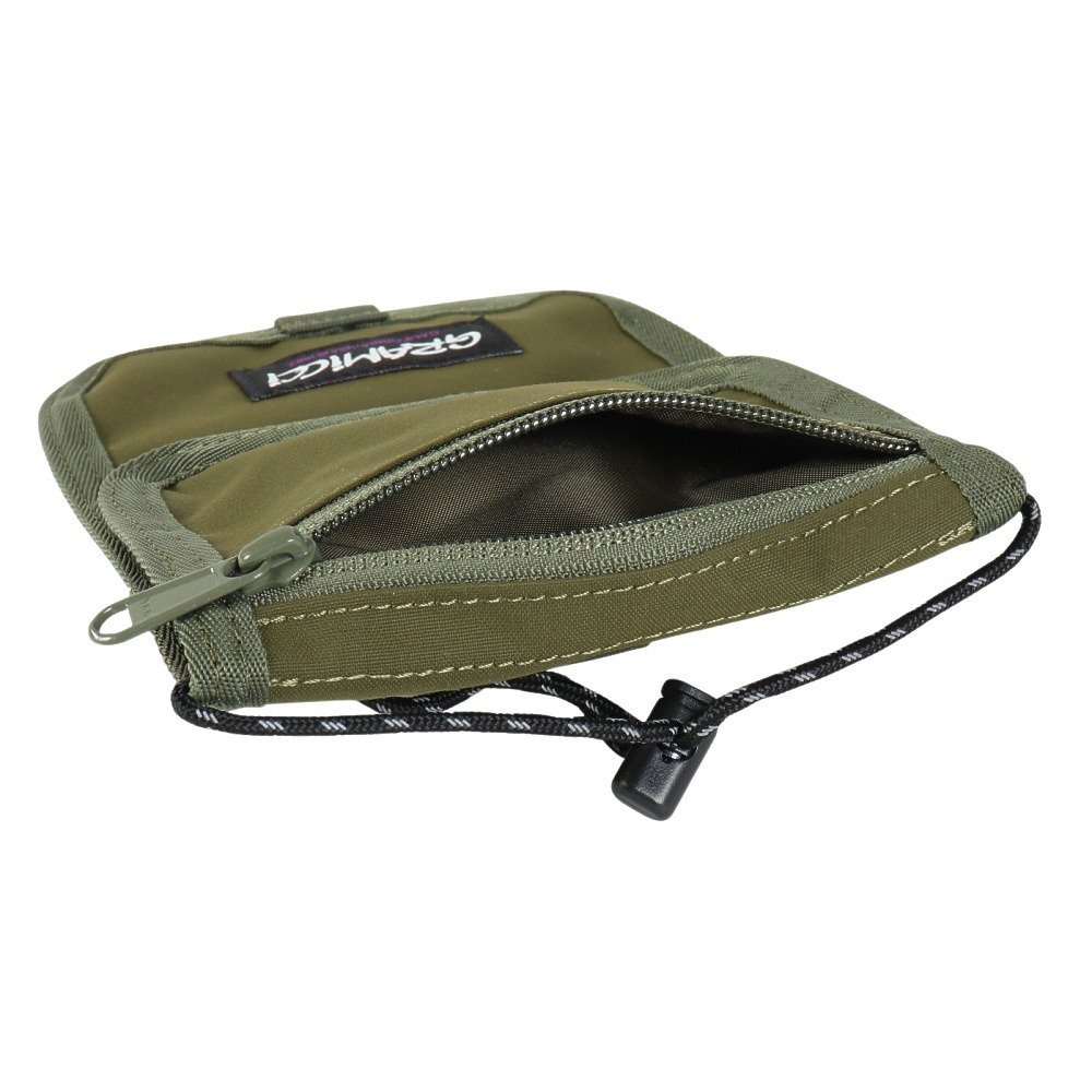 グラミチ（Gramicci）（メンズ、レディース）ショルダーバッグ コーデュラネックポーチ G4FB-107-OLIVE