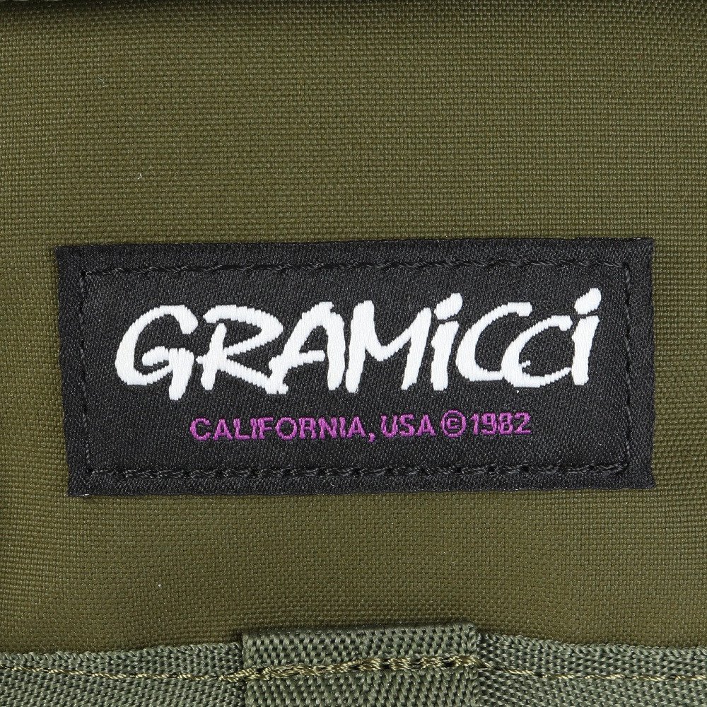 グラミチ（Gramicci）（メンズ、レディース）ショルダーバッグ コーデュラネックポーチ G4FB-107-OLIVE
