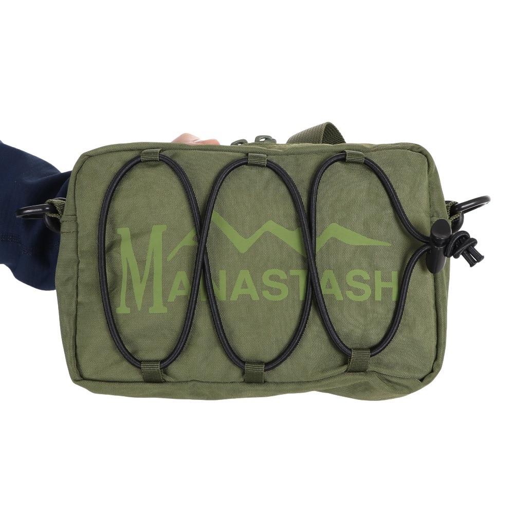 マナスタッシュ（MANASTASH）（メンズ、レディース）アタッチャブル ショルダーバッグ 792-3976002 OLV オリーブ