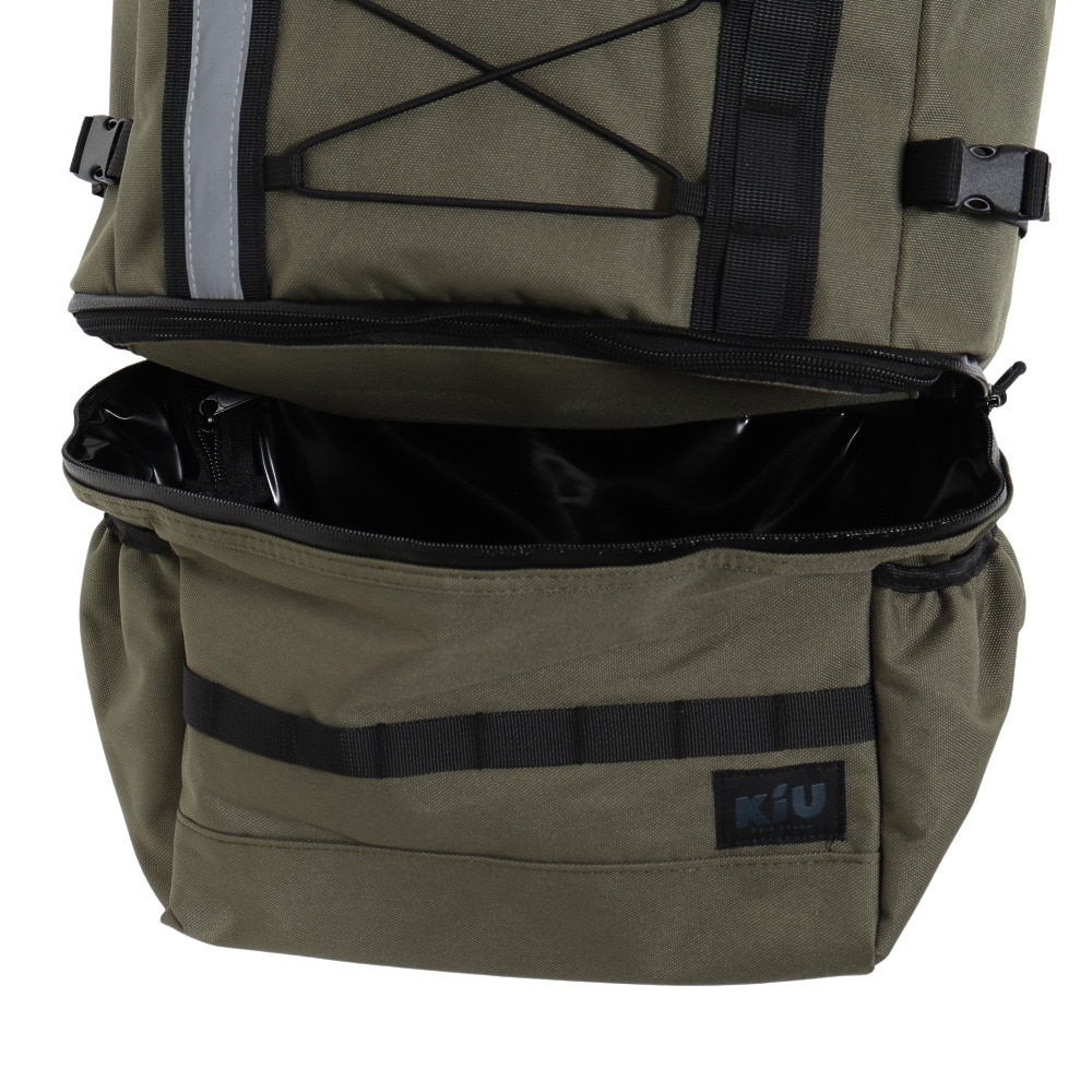 キウ（Kiu）（メンズ、レディース）バッグ リュック フィッシング バックパック K304-906 KH 28L カーキ