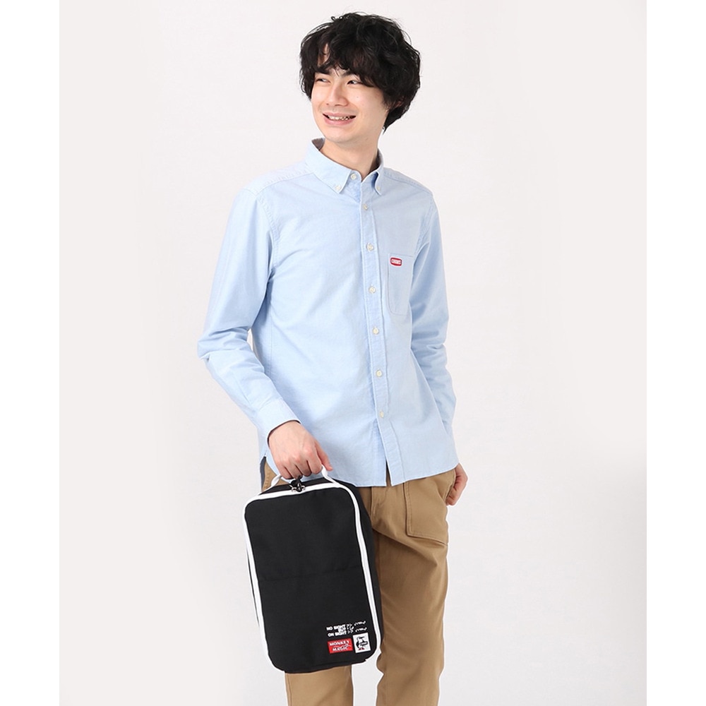 チャムス（CHUMS）（メンズ、レディース）シューズバッグ 23モンキーマジックシューケース CH60-3501-K001 ブラック  アウトドア・キャンプ用品はエルブレス