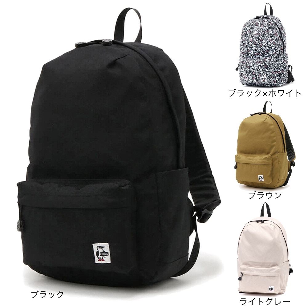 チャムス（CHUMS）（メンズ、レディース）バッグ リュック リサイクルハリケーンデイパック CH60-3526-K001 ブラック 18L