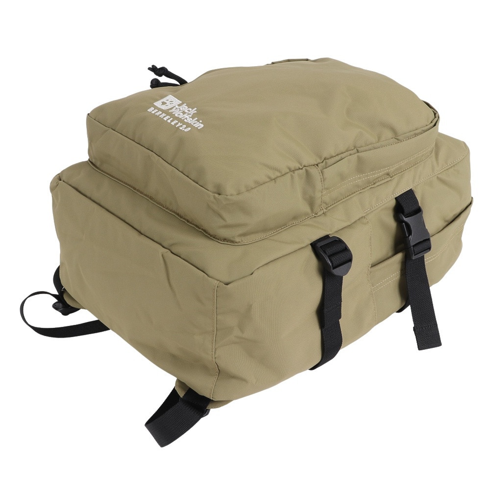 ジャックウルフスキン（JackWolfskin）（メンズ、レディース）リュック バッグ JP BERKELEY 2.0 デイパック 2011651-4288 カーキ 24.5L