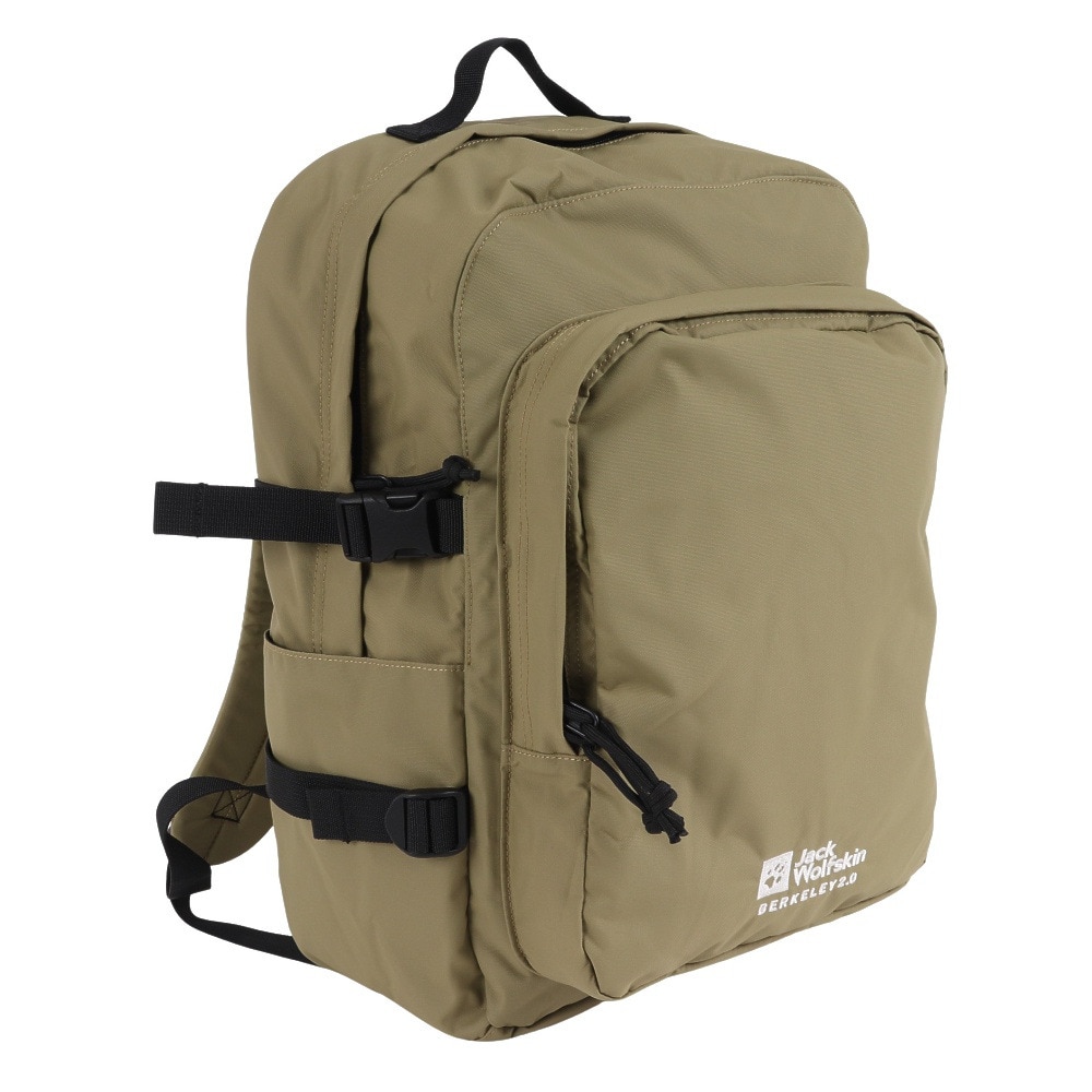 ジャックウルフスキン（JackWolfskin）（メンズ、レディース）リュック バッグ JP BERKELEY 2.0 デイパック 2011651-4288 カーキ 24.5L