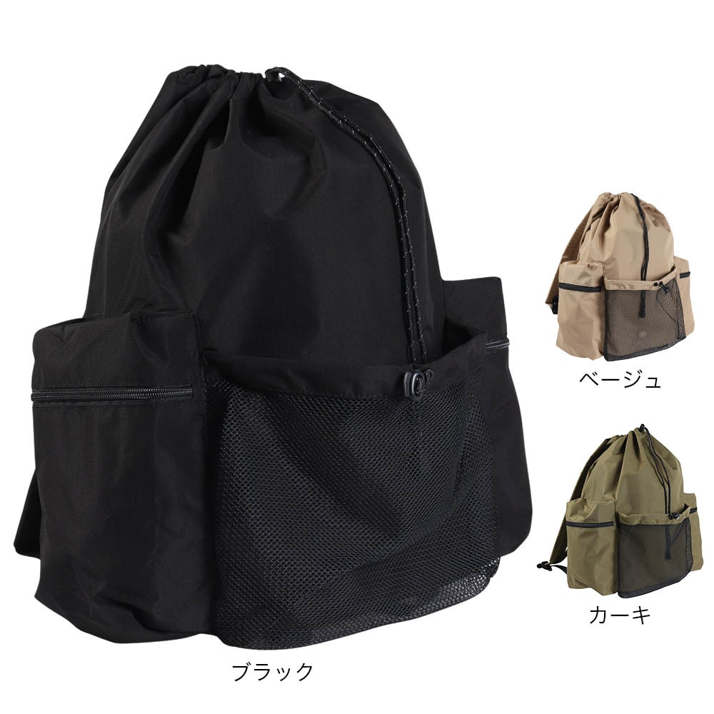 キウ（Kiu）（メンズ、レディース）パッカブル ドローストリング バックパック K365-911