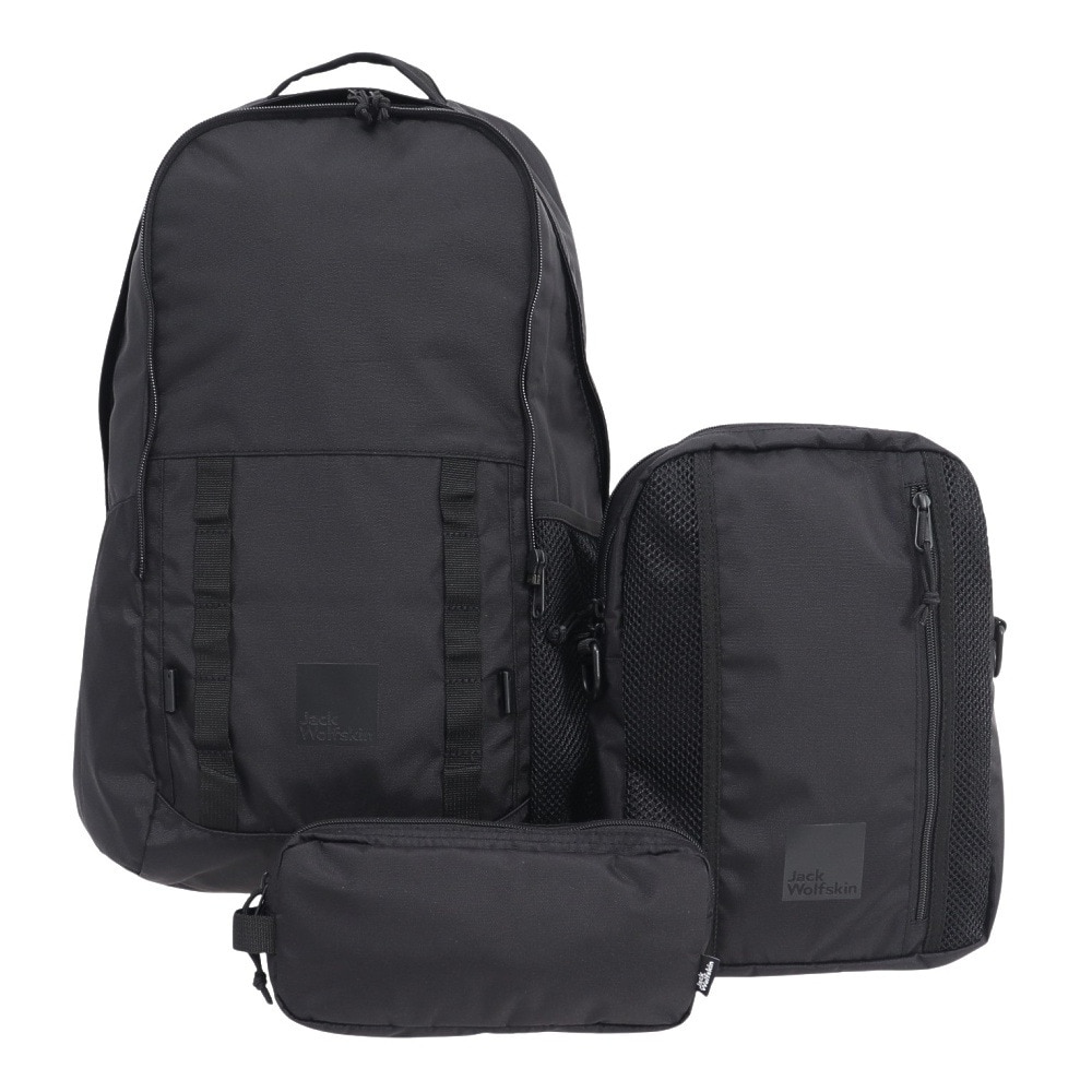 ジャックウルフスキン（JackWolfskin）（メンズ、レディース）ユーティル デイパック 4IN1 バッグ A63658-6000