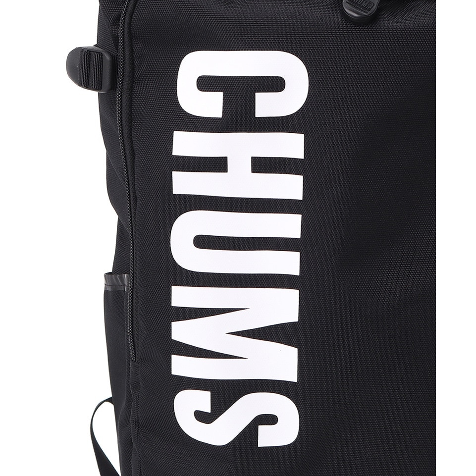 チャムス（CHUMS）（メンズ、レディース）リサイクル トップオープンスクエアデイパック リュック CH60-3919-K001