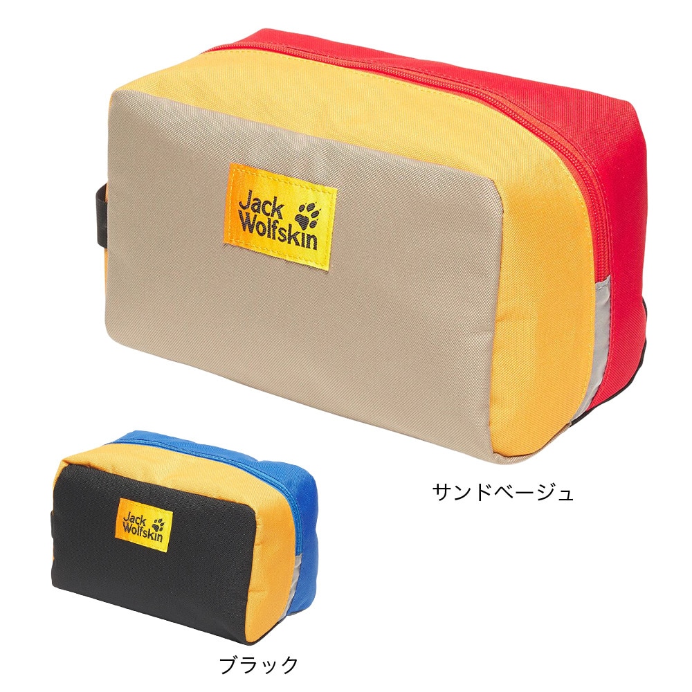 ジャックウルフスキン（JackWolfskin）（メンズ）ポーチ JP RETRO STUFF BAG M 8007431-5605 1L サンドベージュ