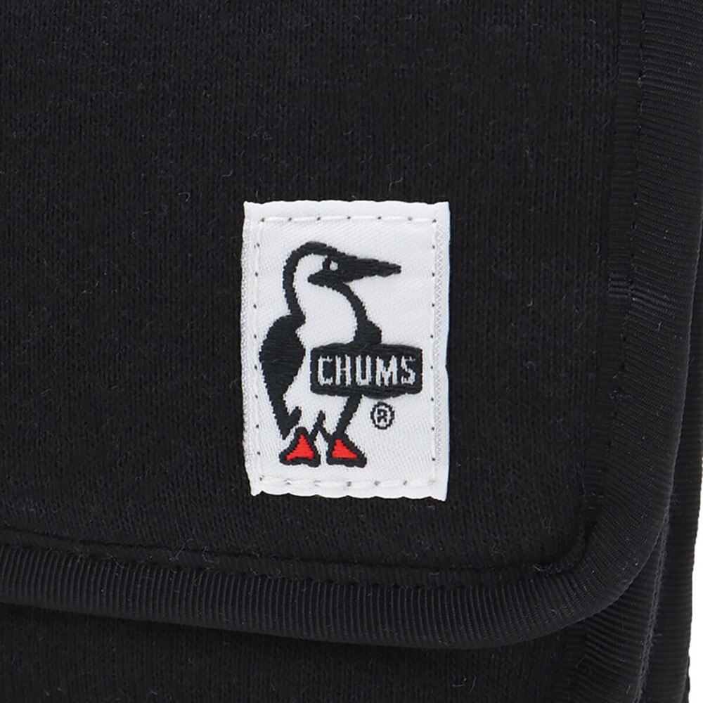 チャムス（CHUMS）（メンズ、レディース）ミニショルダーバッグ ミニポーチスウェット CH60-3591-K001 ブラック