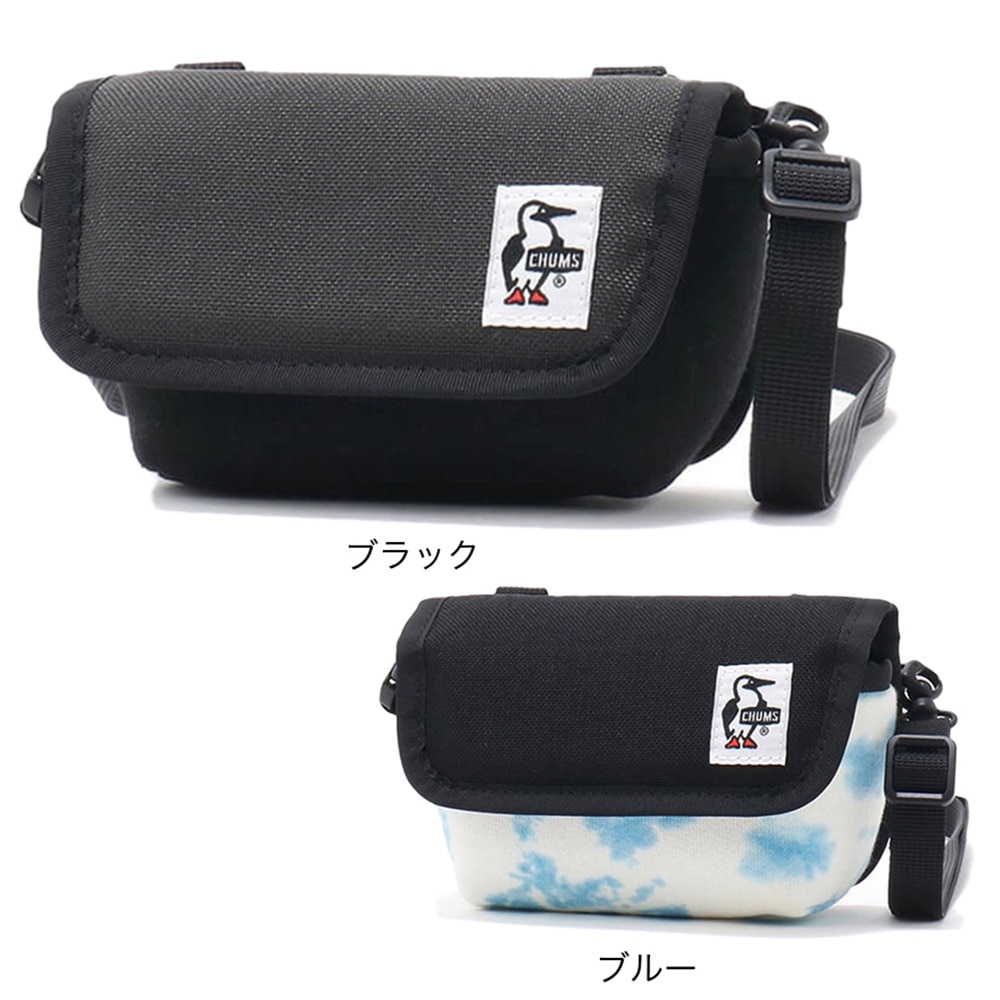 チャムス（CHUMS）（メンズ）カメラバッグ コンパクトカメラポーチ スウェットナイロン CH60-3458-Z265 ブルー
