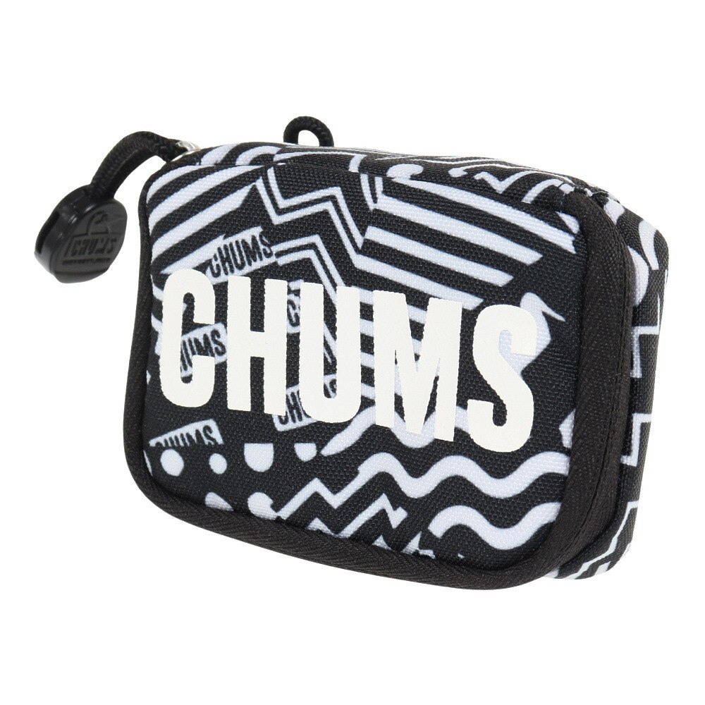 チャムス（CHUMS）（メンズ）小物ケース マルチケース リサイクルチャムスコンパクトケース CH60-3479-Z269 ホワイト×ブラック 小物入れ