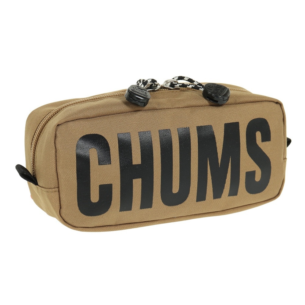 チャムス（CHUMS）（メンズ）ポーチ 小物ケース リサイクルチャムスポーチ CH60-3586-B005 ベージュ 化粧ポーチ ペンケース 軽量 おしゃれ