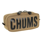 チャムス（CHUMS）（メンズ）ポーチ 小物ケース リサイクルチャムスポーチ CH60-3586-B005 ベージュ 化粧ポーチ ペンケース 軽量 おしゃれ