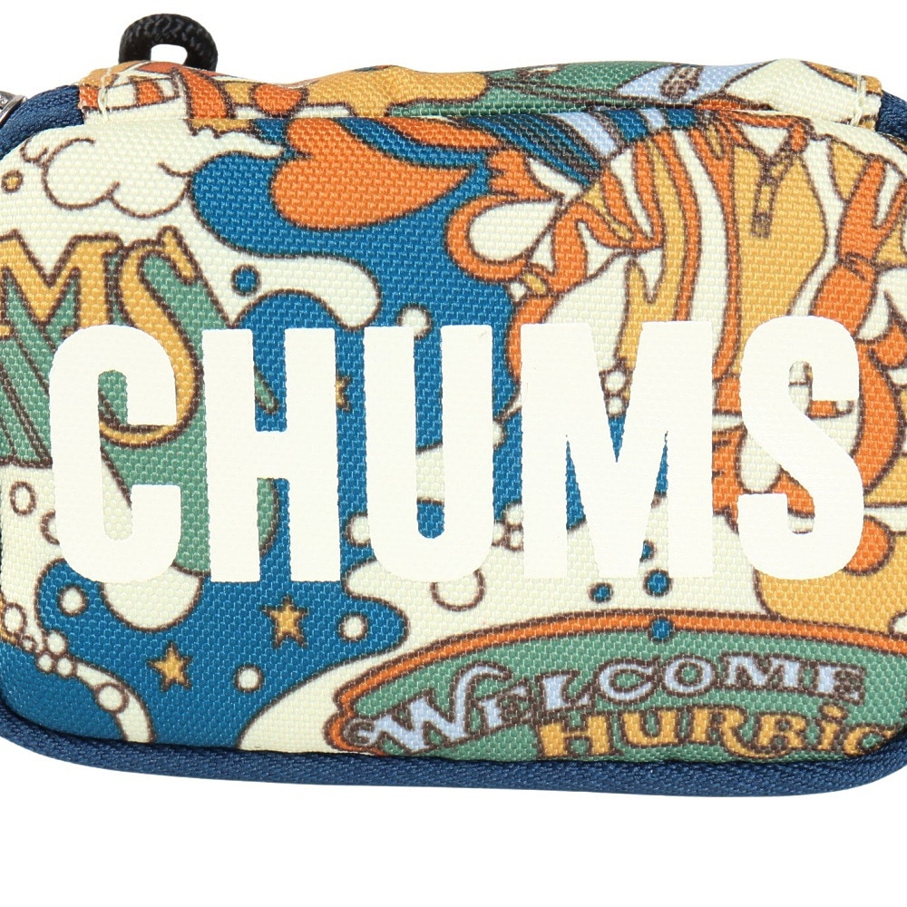 チャムス（CHUMS）（メンズ、レディース、キッズ）小物ケース マルチケース リサイクルチャムスコンパクトケース CH60-3479-Z292 ブルー×ホワイト 小物入れ