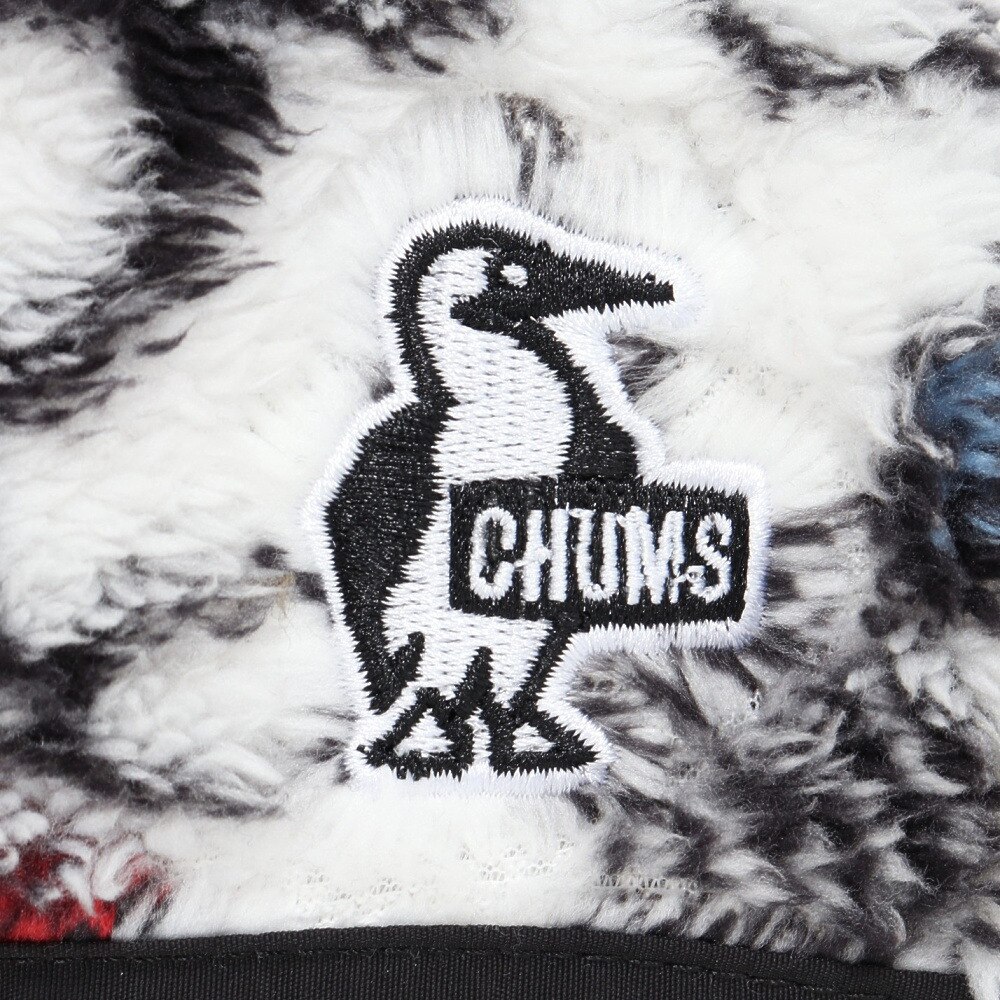 チャムス（CHUMS）（メンズ、レディース）エルモフリースポーチ CH60-3647-Z296 ホワイト×ブラウン