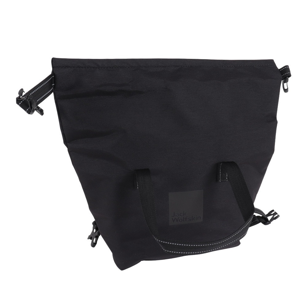 ジャックウルフスキン（JackWolfskin）（メンズ、レディース）ミニトートバッグ JP UR DIVIDE ランチバッグ 2011681-6000 ブラック 9L