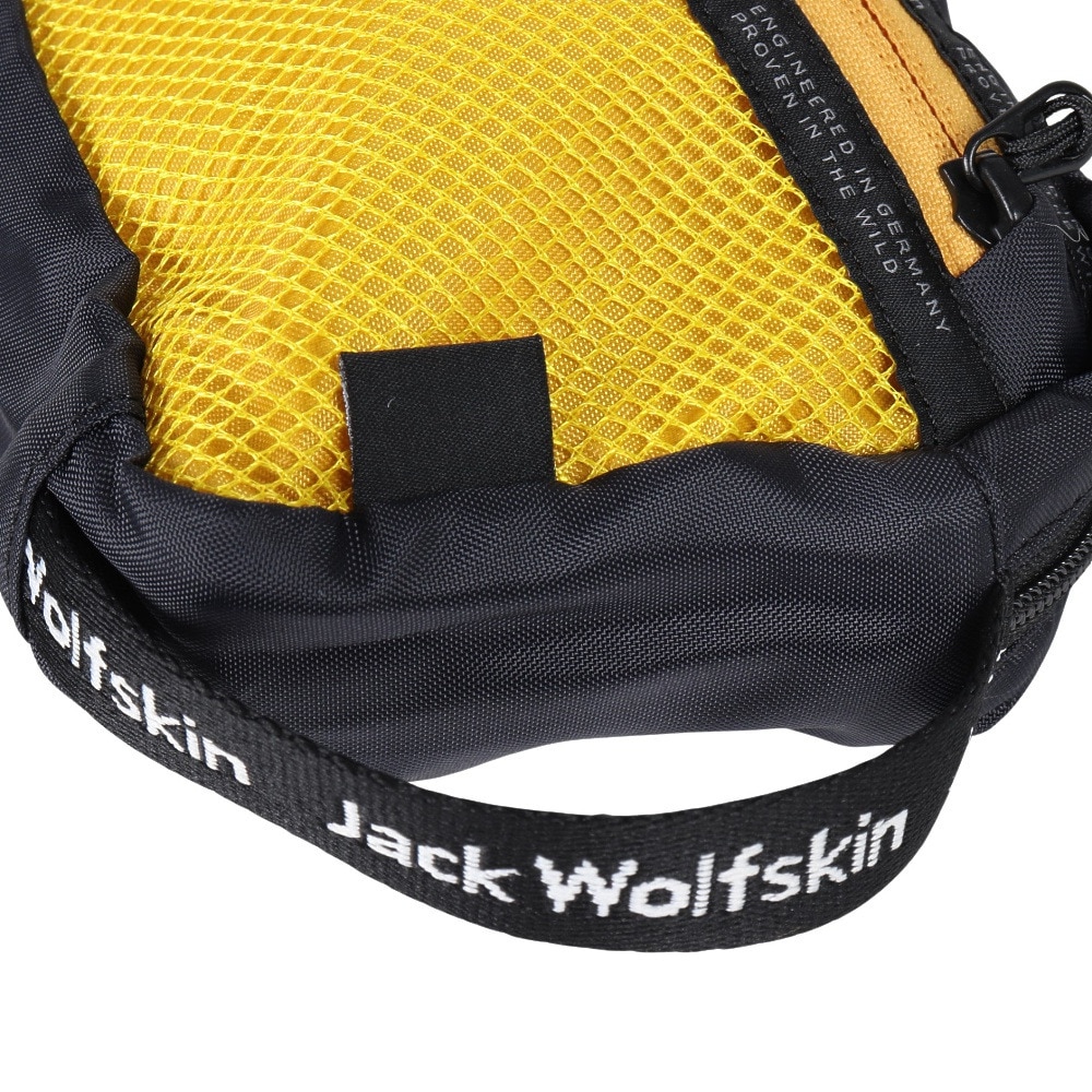 ジャックウルフスキン（JackWolfskin）（メンズ、レディース）収納ケース JP INTERCITY GADGET ポーチ 2020551-6350 3L ブラック×イエロー