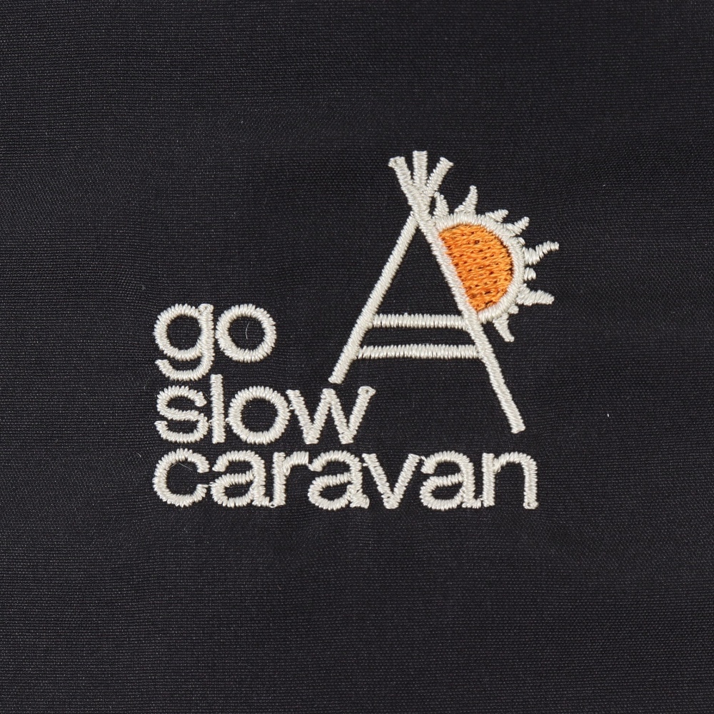 ゴースローキャラバン（GOSLOWCARAVAN）（メンズ、レディース）ふんわり 巾着ポーチ 338101 BLK
