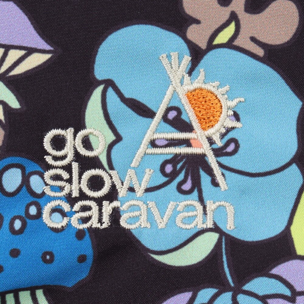 ゴースローキャラバン（GOSLOWCARAVAN）（メンズ、レディース）ふんわり 巾着ポーチ 338101 フラワー