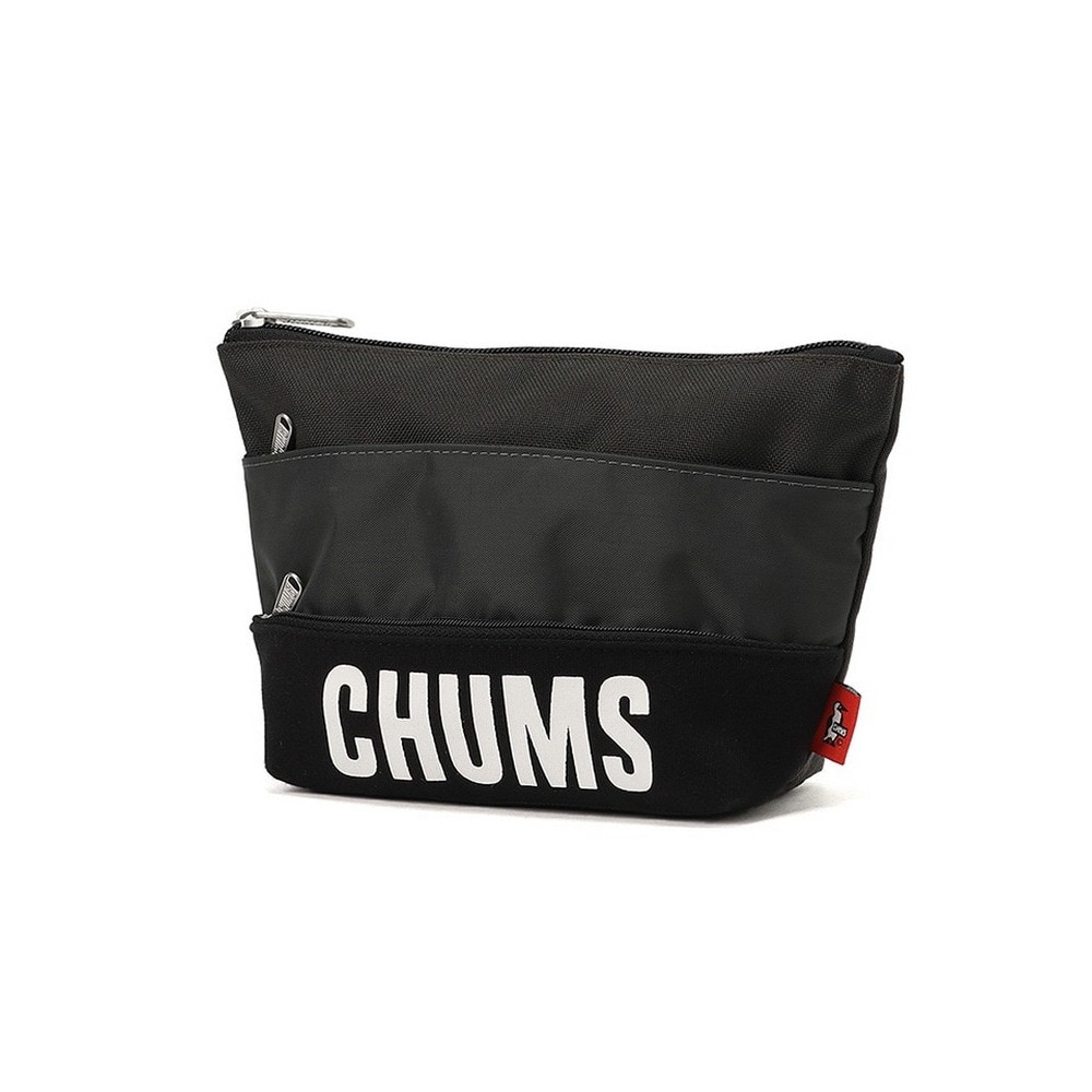 チャムス（CHUMS）（メンズ、レディース）トリコロール 3ポケットポーチ スウェットナイロン CH60-3879-K018