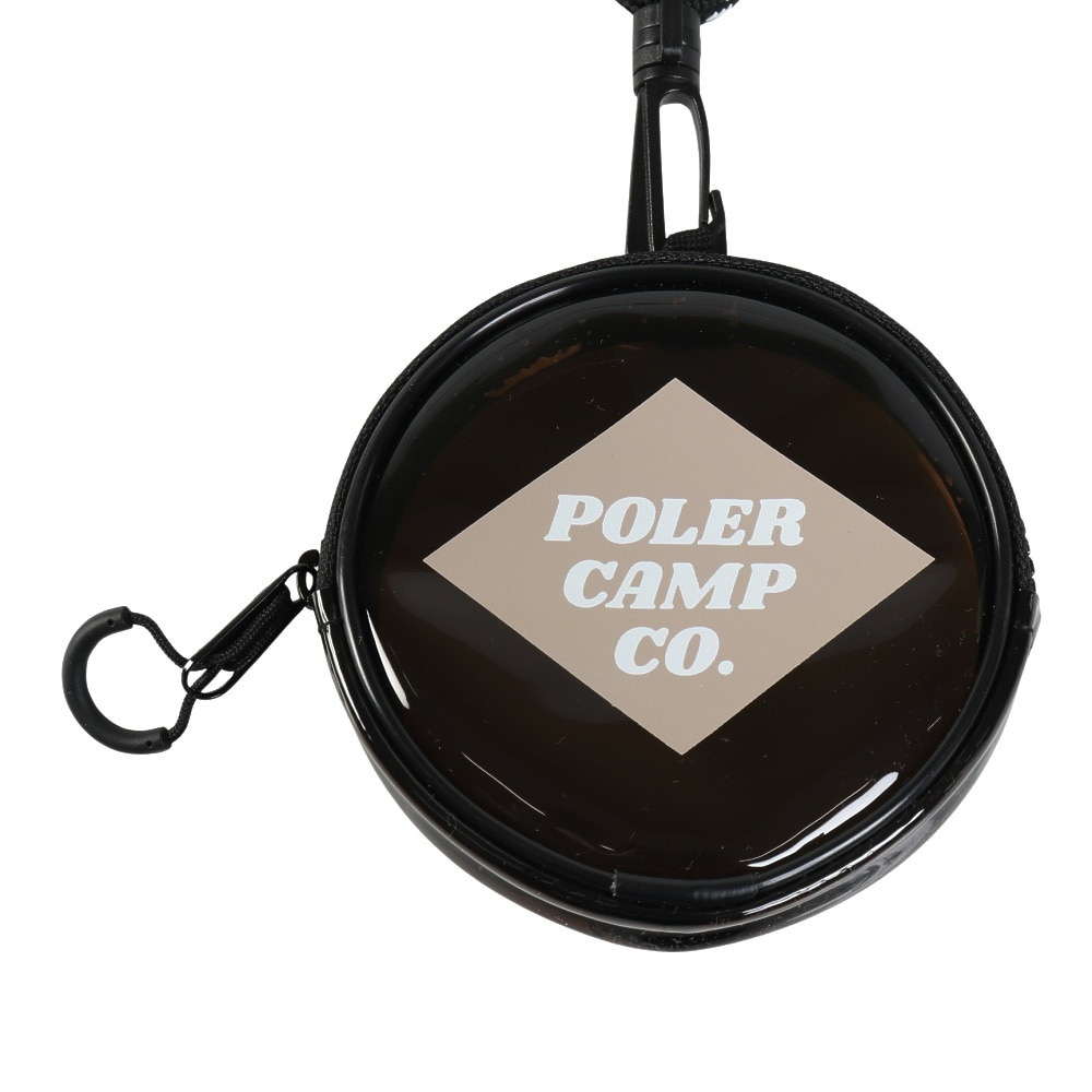 ポーラー（POLER）（メンズ）HIGH&DRY PVC ラウンドポーチ 253MCV0118-BLK