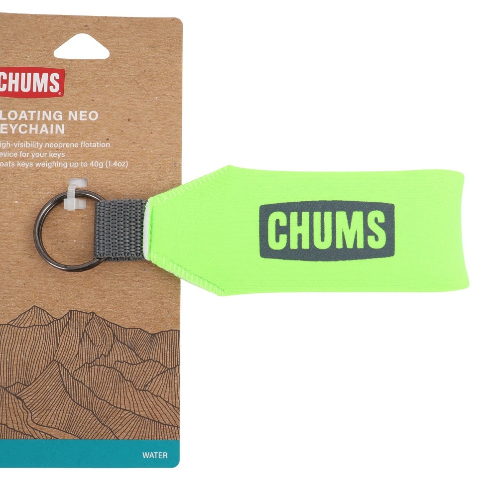 チャムス（CHUMS）（メンズ、レディース、キッズ）フローティング ネオ キーチェーン CH61-1138-U611