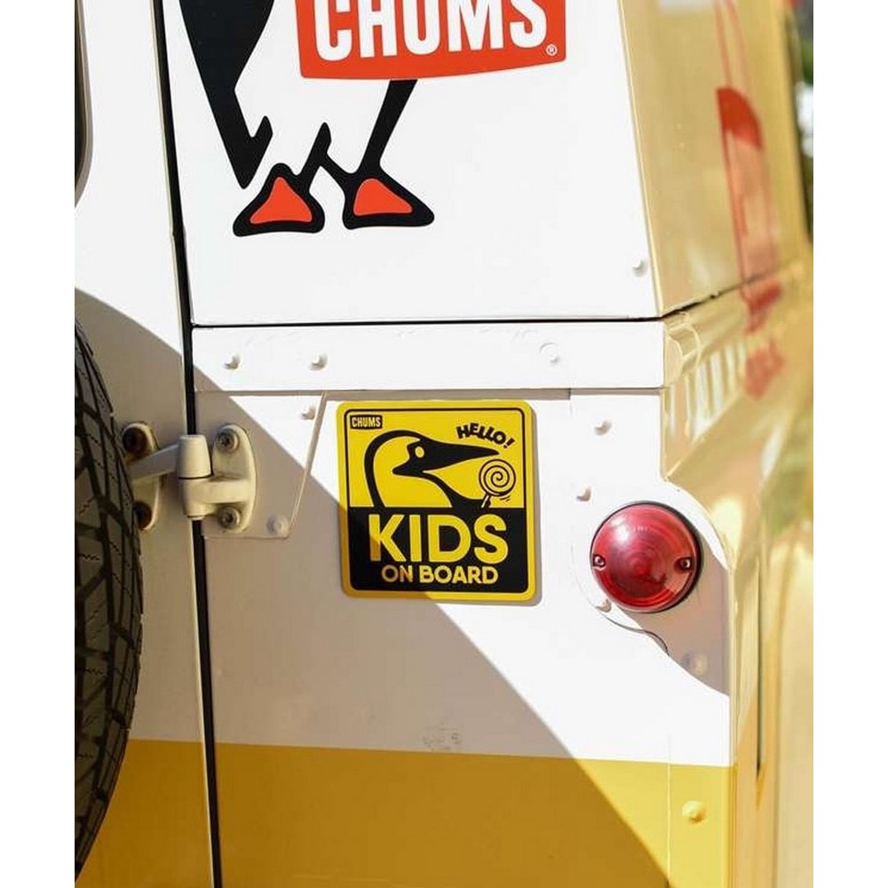 チャムス（CHUMS）（メンズ、レディース）キッズオンボードマグネット ステッカー ワッペン CH62-2140-0000