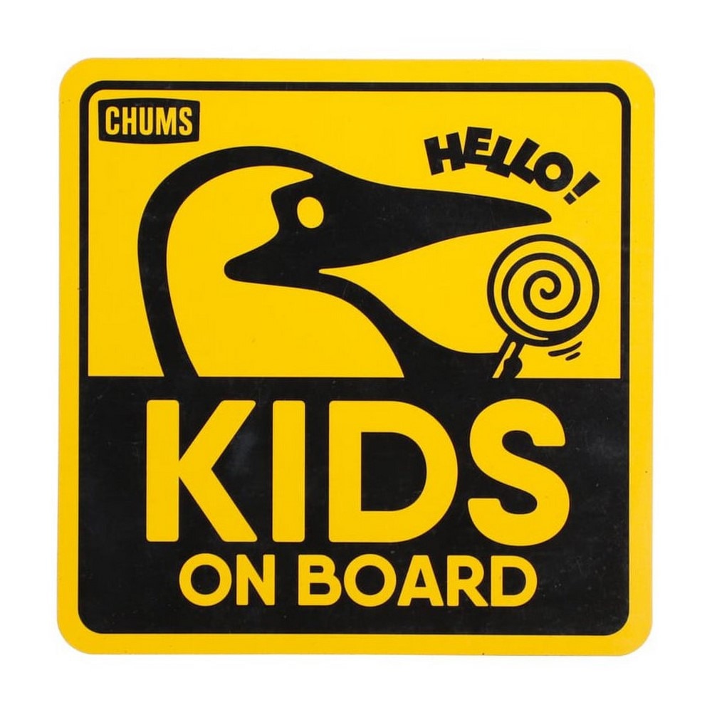 チャムス（CHUMS）（メンズ、レディース）キッズオンボードマグネット ステッカー ワッペン CH62-2140-0000