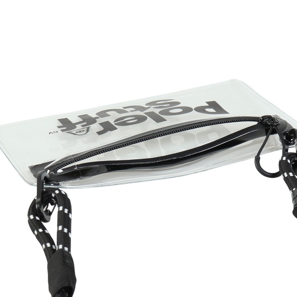 ポーラー（POLER）（メンズ）HIGH&DRY PVC クリア モバイル サコッシュ 253MCV0119-BLK
