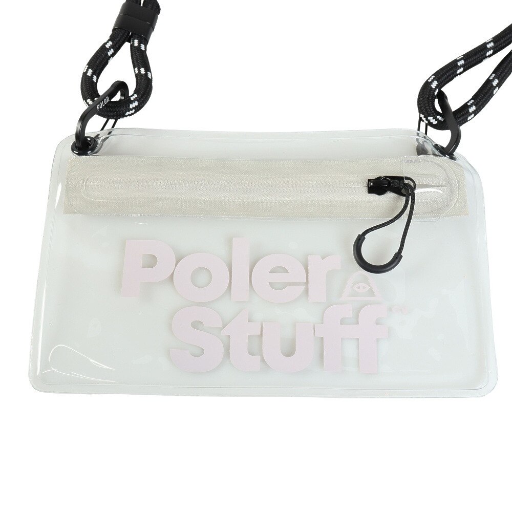 ポーラー（POLER）（メンズ）HIGH&DRY PVC クリア モバイル サコッシュ 253MCV0119-GRY