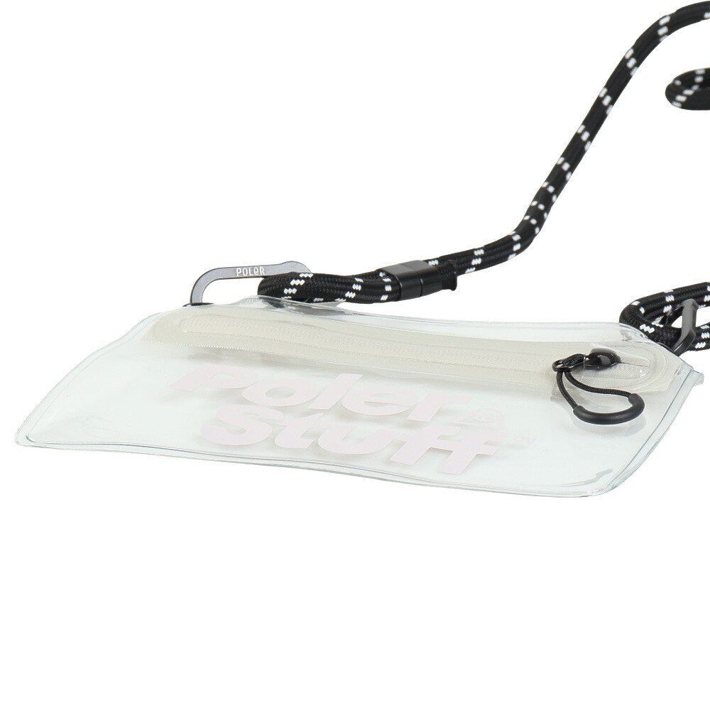 ポーラー（POLER）（メンズ）HIGH&DRY PVC クリア モバイル サコッシュ 253MCV0119-GRY