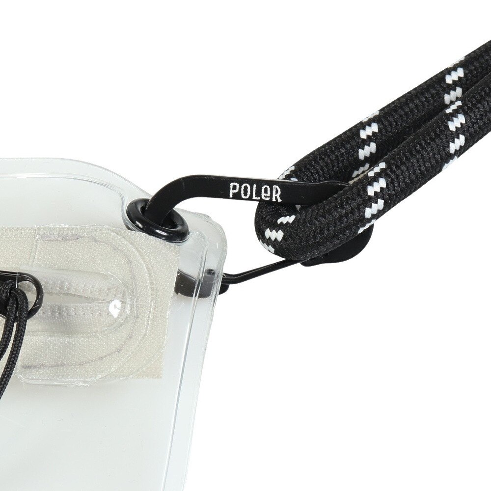 ポーラー（POLER）（メンズ）HIGH&DRY PVC クリア モバイル サコッシュ 253MCV0119-GRY