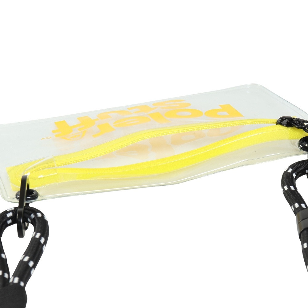 ポーラー（POLER）（メンズ）HIGH&DRY PVC クリア モバイル サコッシュ 253MCV0119-YEL