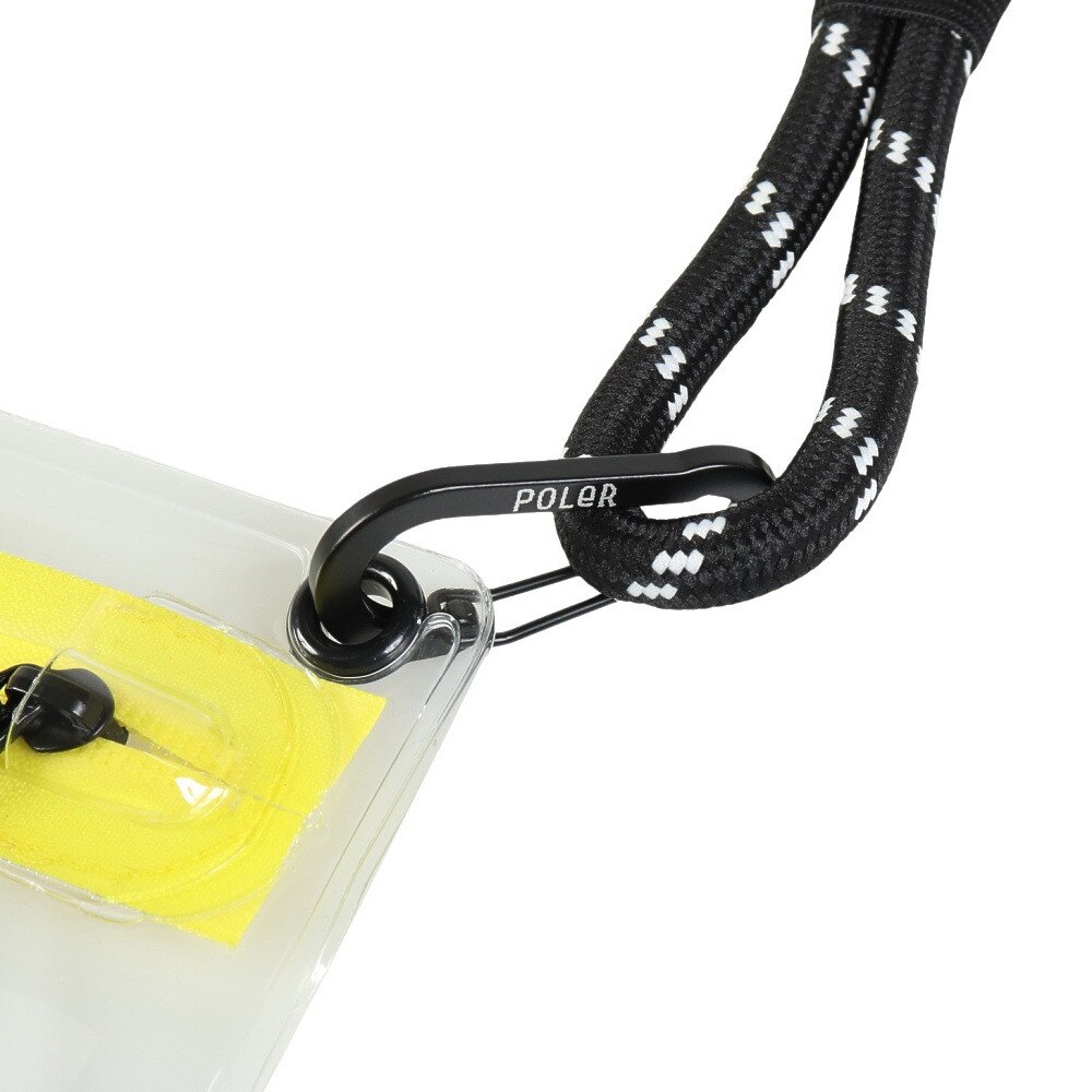 ポーラー（POLER）（メンズ）HIGH&DRY PVC クリア モバイル サコッシュ 253MCV0119-YEL