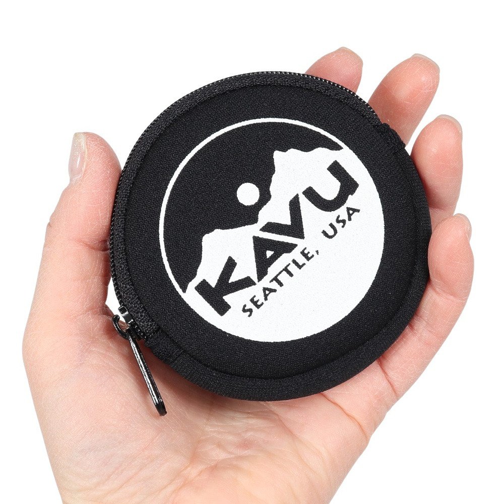 KAVU（KAVU）（メンズ、レディース）財布 ウォレット サークルコインケース Black 19820447001000