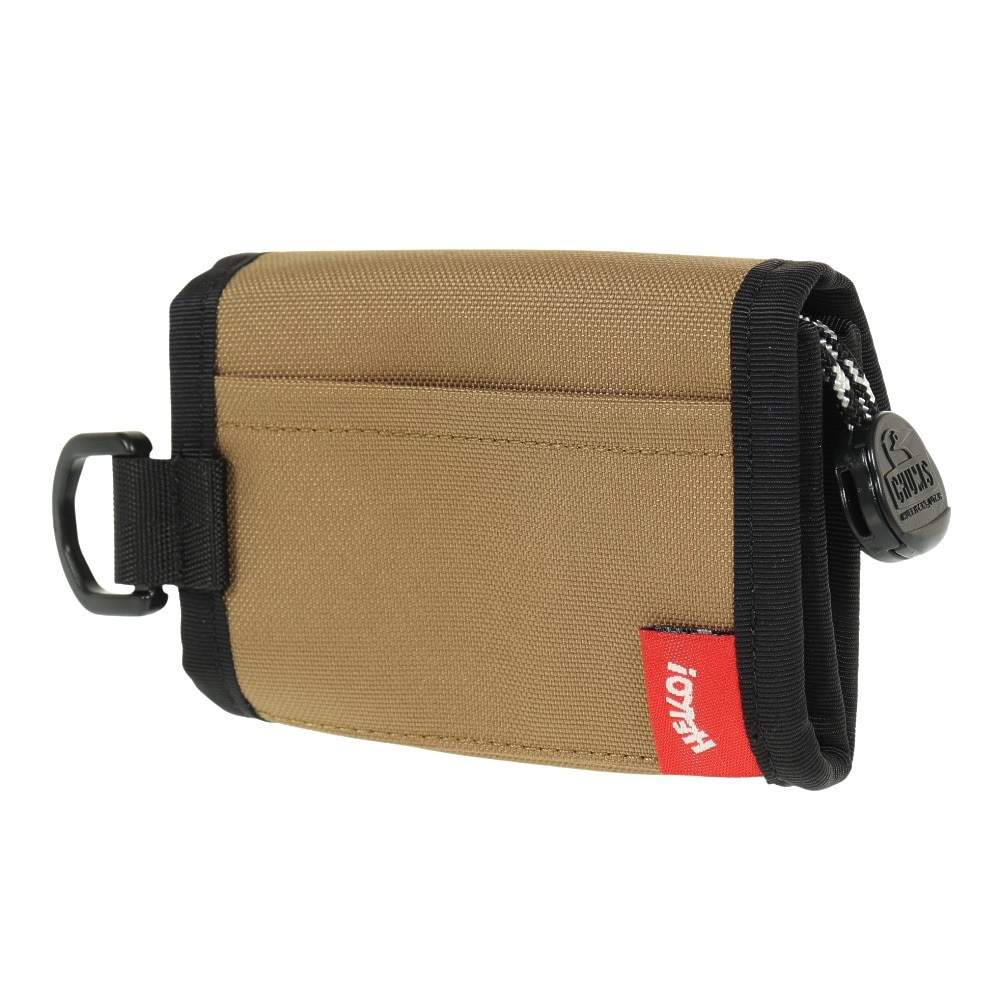 チャムス（CHUMS）（メンズ）財布 コインケース リサイクルコンパクトウォレット CH60-3467-B005 ベージュ 三つ折り コンパクト