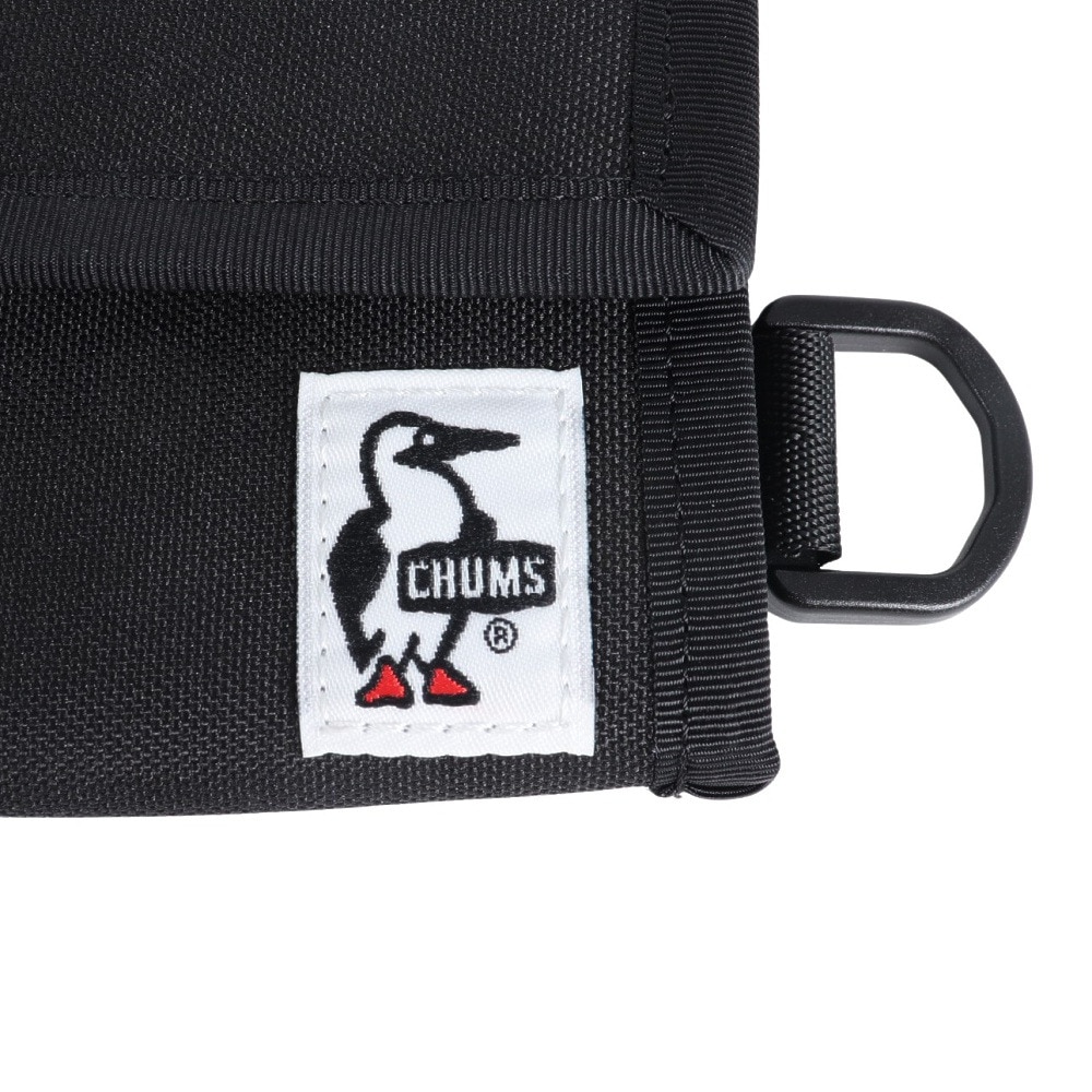 チャムス（CHUMS）（メンズ）財布 コインケース リサイクルコンパクトウォレット CH60-3467-K001 ブラック 三つ折り コンパクト