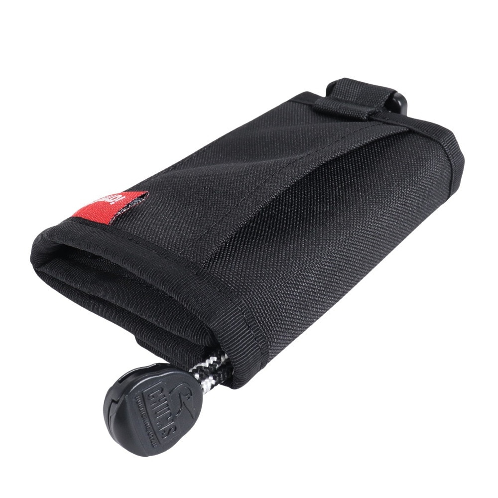 チャムス（CHUMS）（メンズ）財布 コインケース リサイクルコンパクトウォレット CH60-3467-K001 ブラック 三つ折り コンパクト