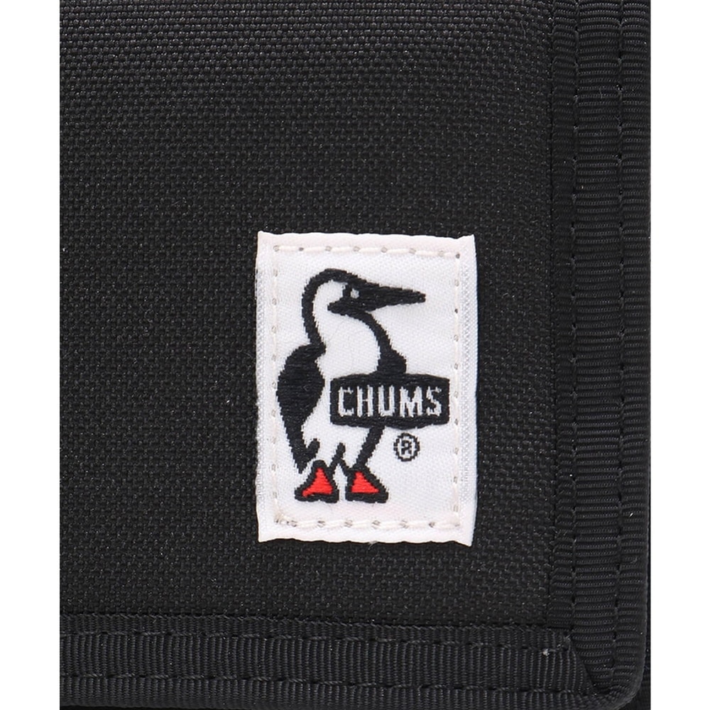 チャムス（CHUMS）（メンズ）財布 コインケース リサイクルスモールウォレット CH60-3570-K001 ブラック 三つ折り コンパクト